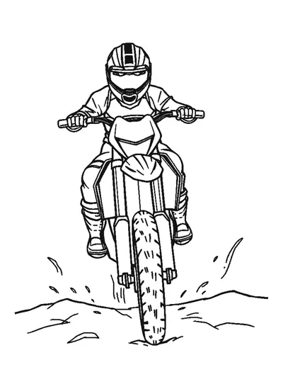 Terepmotor — színező
